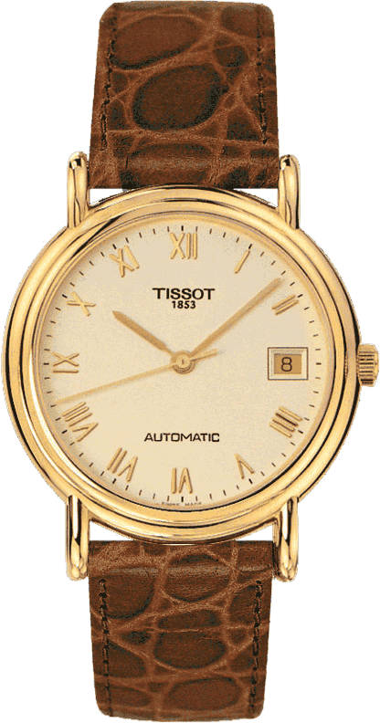 Tissot carson gold 18k