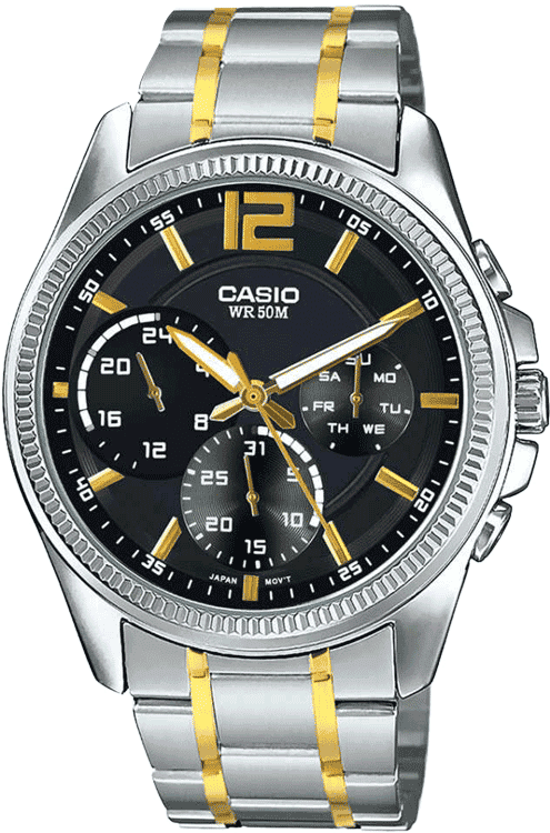 Buy Casio A1663 MTP E305HSG 1AVIF Enticer Men Watch in India I Swis