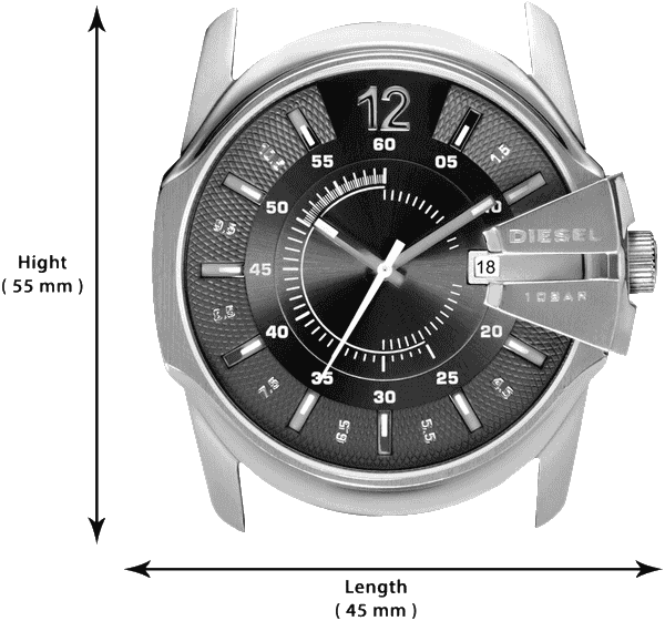 Buy Diesel DZ1206 Watch in India I Swiss Time House