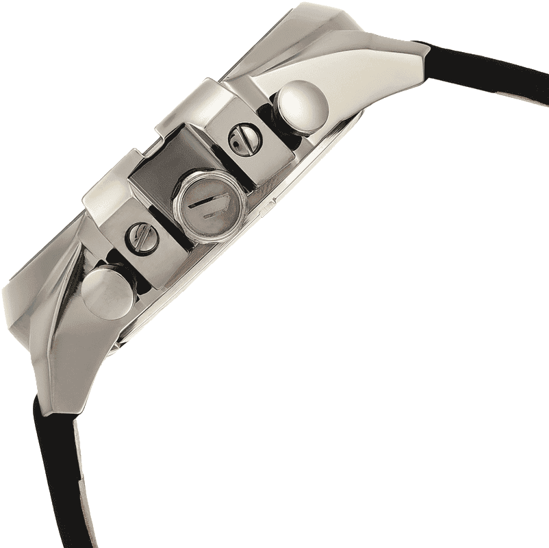 ★ Buy Online Xylys Swiss Chronograph Brown Leather Strap and Silver