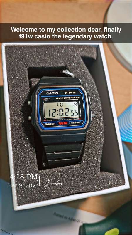 F-91W-1  CASIO INDIA