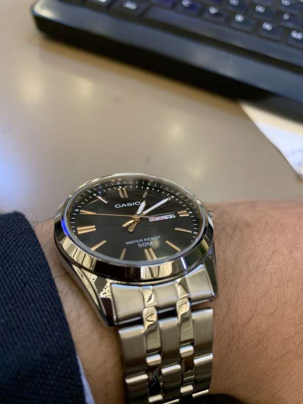 Buy Casio A1515 MTP-1335D-1A2VDF Enticer Men Watch in India I