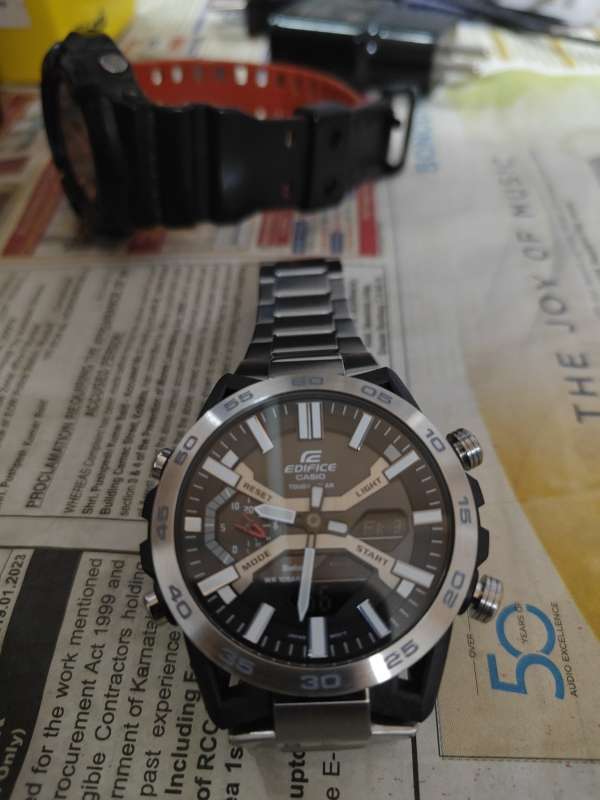 Buy Casio ED564 ECB-2000D-1ADF Edifice Watch in India I Swiss Time